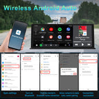 10.26-Inch Central Console Screen | CarPlay, Android Auto, 4K Dash Cam & 1080P Backup Camera