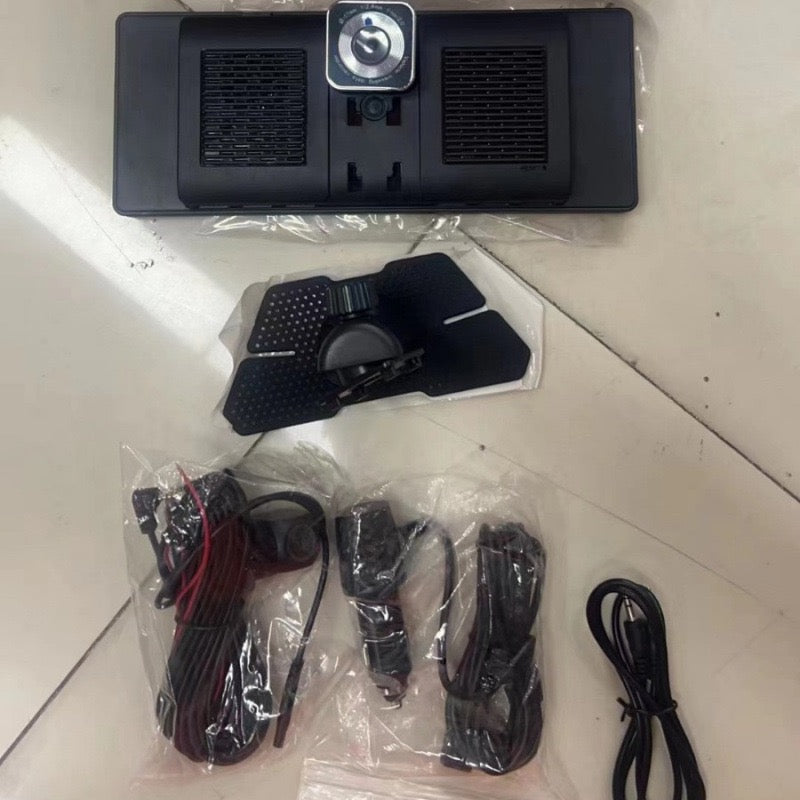10.26-Inch Central Console Screen | CarPlay, Android Auto, 4K Dash Cam & 1080P Backup Camera