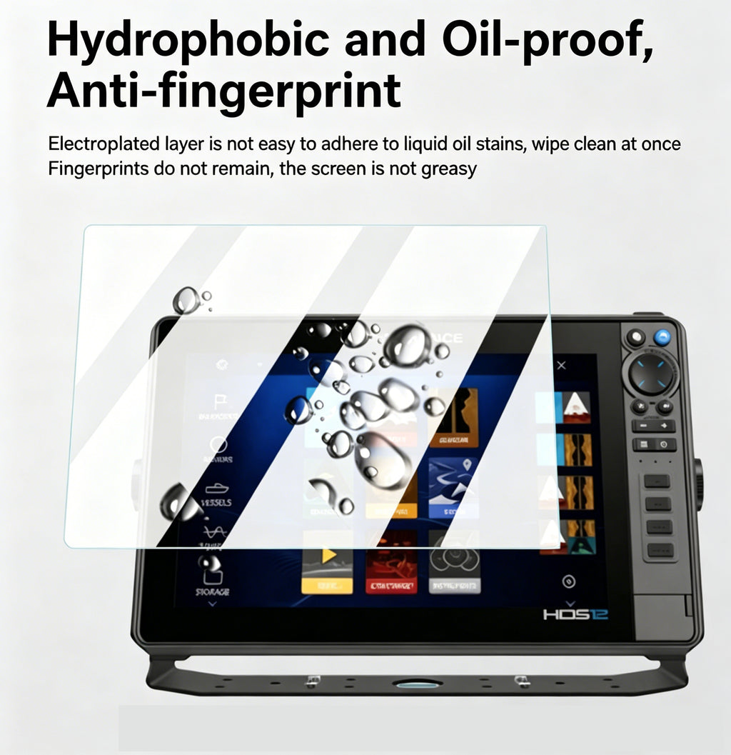 Displayschutzfolie für Lowrance HDS 7/9/10/12/16 Pro – Blendschutzfolie für Marine-Displays