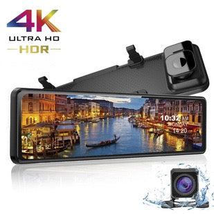 10.26-Inch Central Console Screen | CarPlay, Android Auto, 4K Dash Cam & 1080P Backup Camera