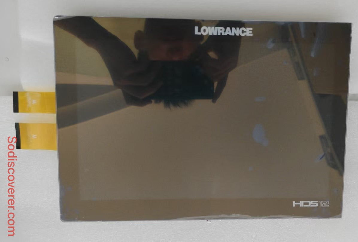 For Lowrance ECHOMAP UHD HDS12Live LCD display touch screen parts