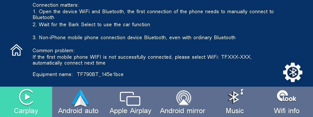 10.26-Inch Central Console Screen | CarPlay, Android Auto, 4K Dash Cam & 1080P Backup Camera
