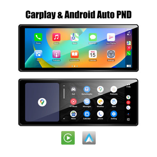Cross-border 10.26-inch CarPlay dashcam, 4K car navigation system, Android smart car screen, portable screen