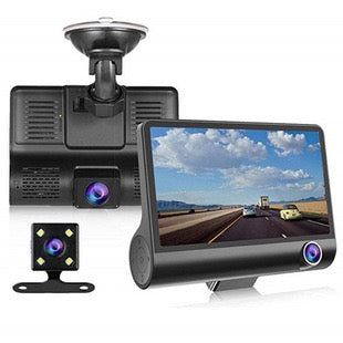 10.26-Inch Central Console Screen | CarPlay, Android Auto, 4K Dash Cam & 1080P Backup Camera