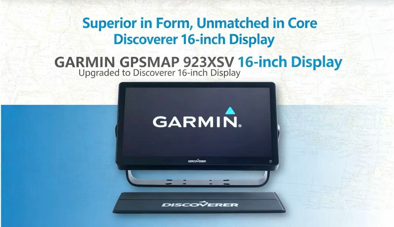 Garmin923xsv modified to have a 16-inch screen