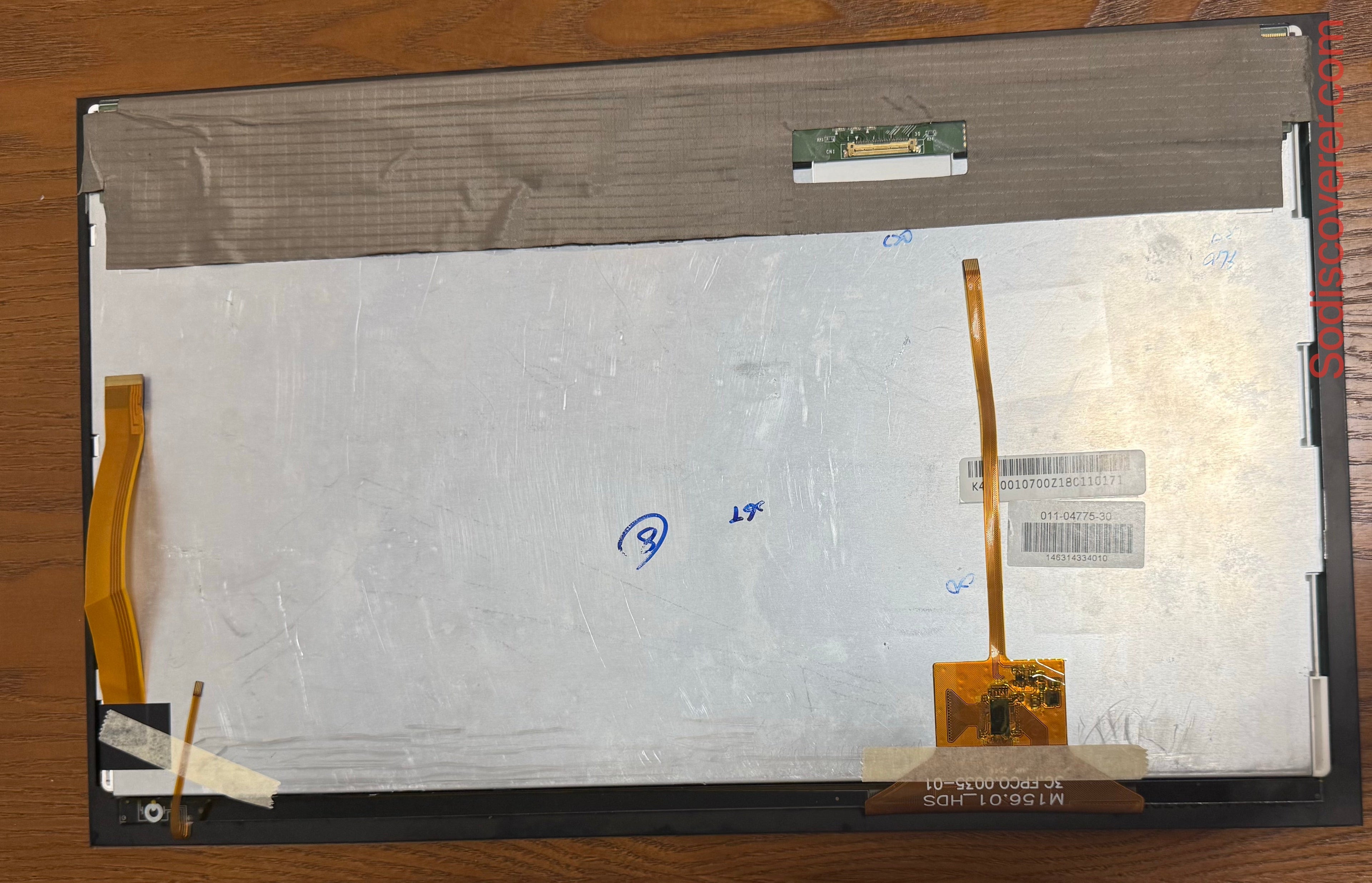 LCD Display Panel with Touch Screen Digitizer for Garmin GPSMAP 8616 XSV